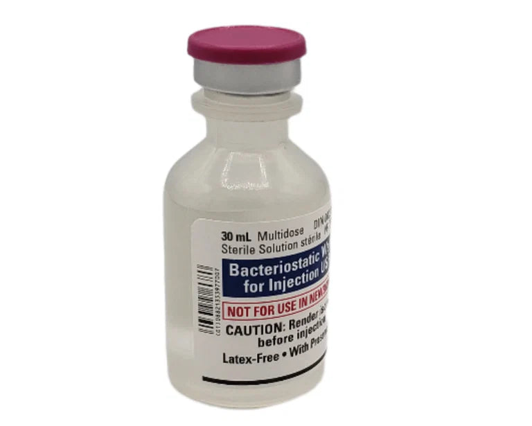 Bacteriostatic Water 30 mL – Hospira Pfizer