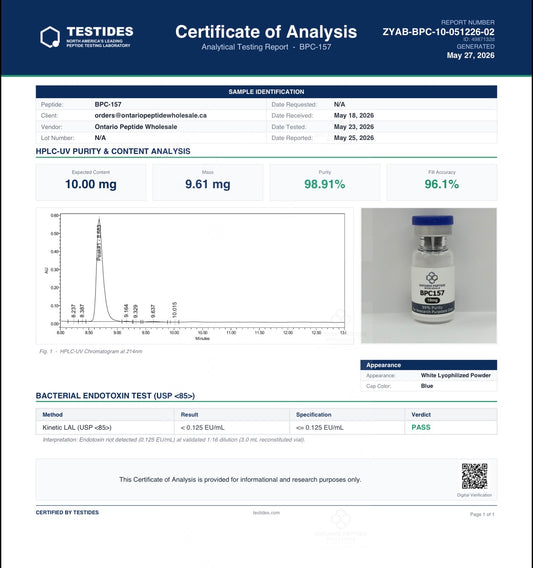 BPC-157 — 10 mg