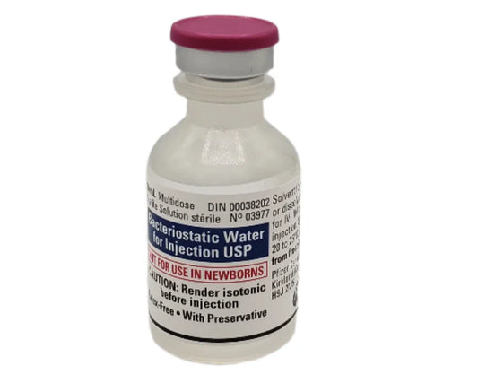 Bacteriostatic Water 30 mL – Hospira Pfizer